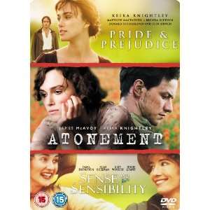 Atonement/Pride And Prejudice/Sense And Sensibility [DVD]